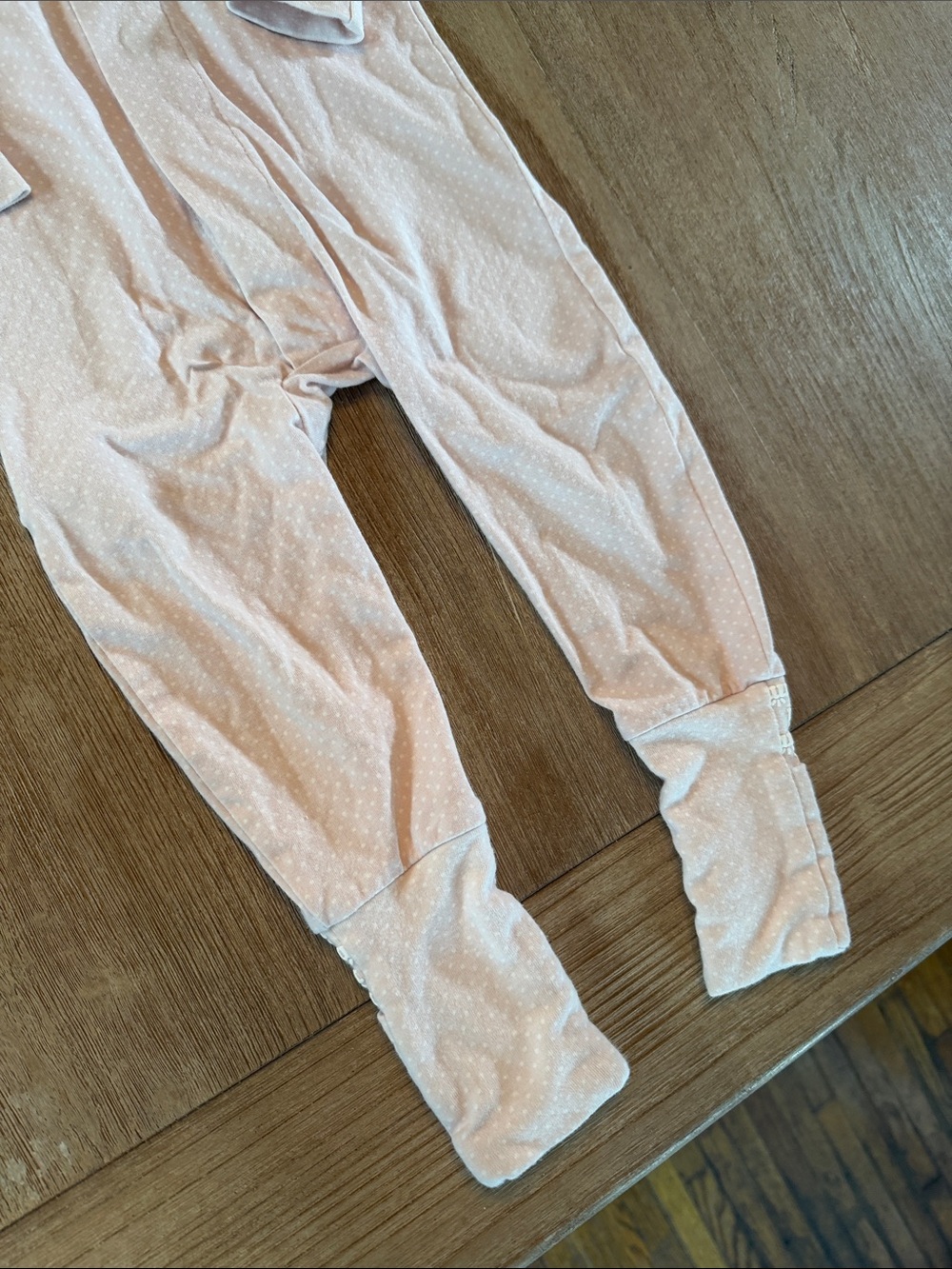 Magnetic Me Light Pink One-Piece Footed Pajama - Picture 5 of 8